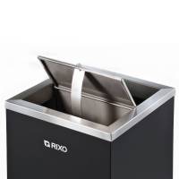 Урна для сміття з поворотною кришкою Rixo Solido WB056BL WB056BL Rixo Урна для сміття з поворотною кришкою Rixo Solido WB056BL WB056BL Rixo