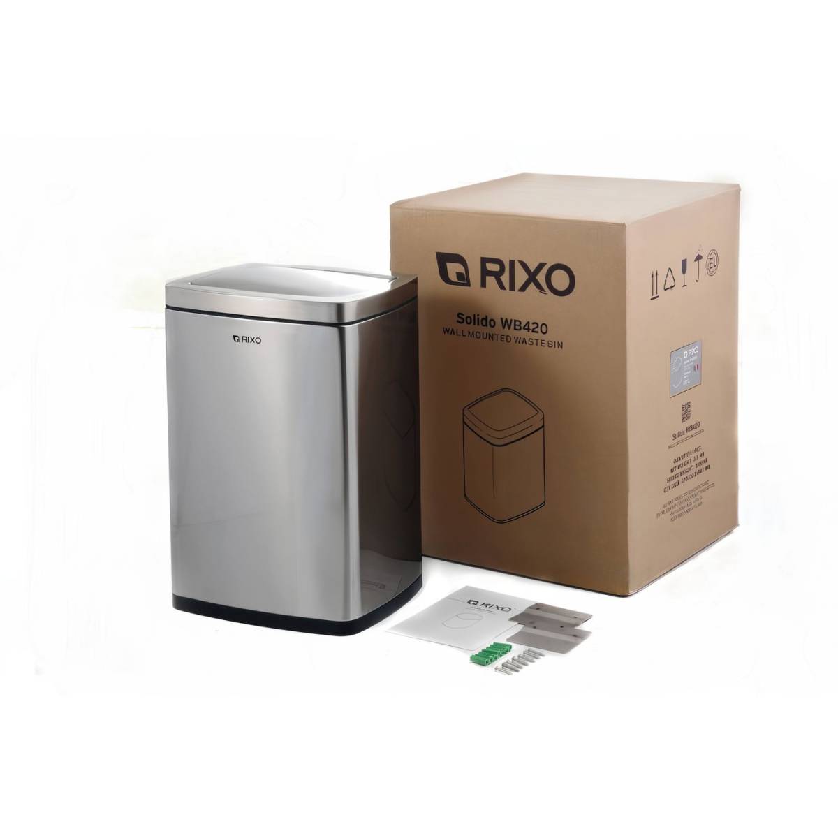 Настінна урна для сміття Rixo Solido WB420S WB420S Rixo