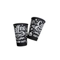 Стакан бумажный 340 мл цветной 50 шт (25 упаковок)