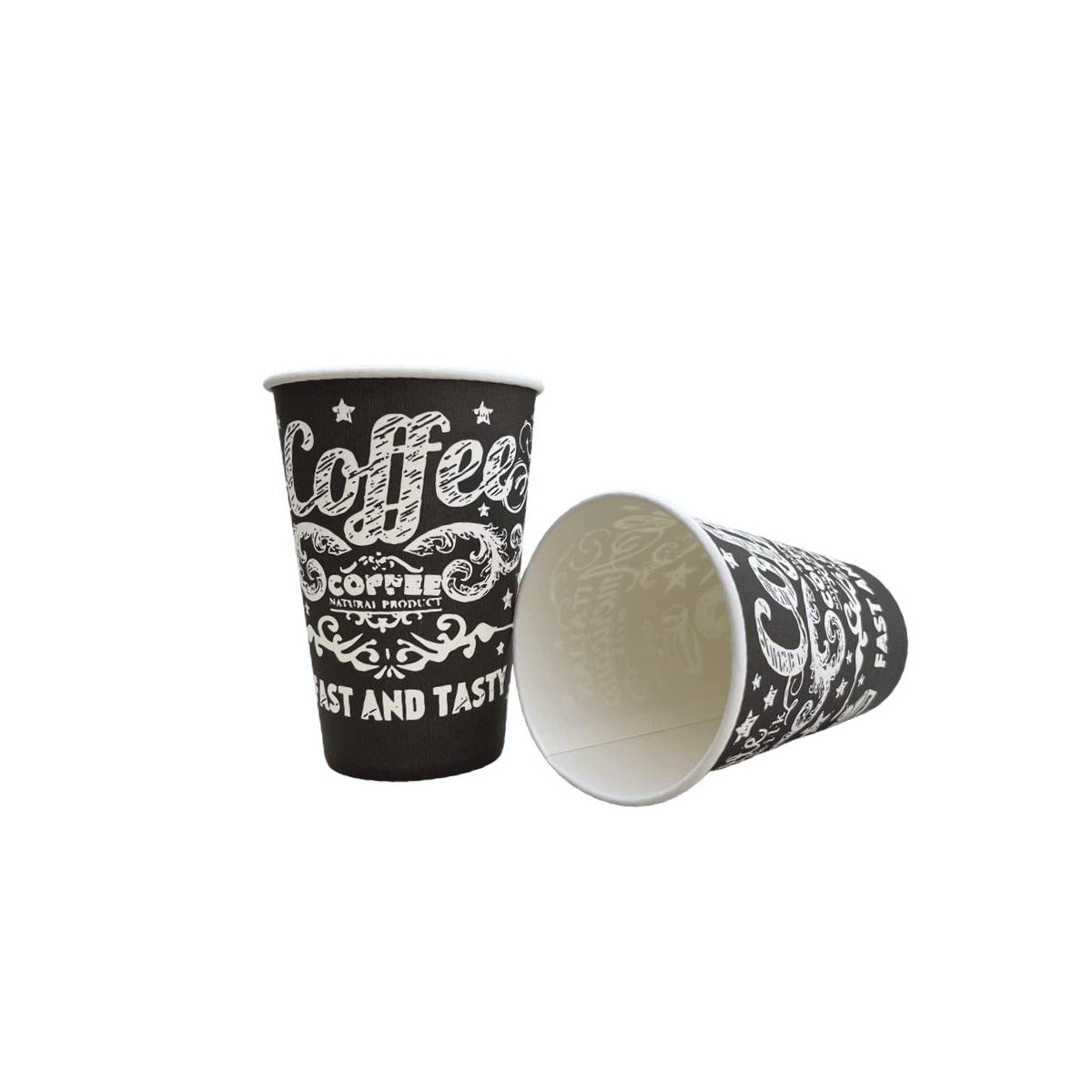 Стакан бумажный 340 мл цветной 50 шт (25 упаковок)