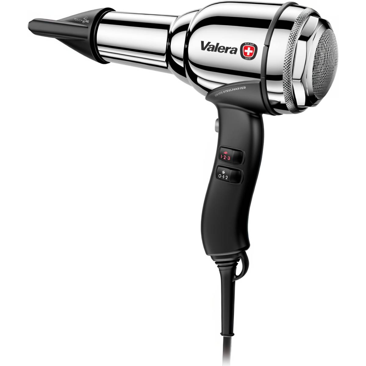 Професійний сталевий фен з іонним генератором Swiss Steel Master 2100 Push SM 588.02/IP CR Valera
