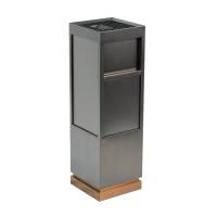 Урна пепельница напольная из нержавеющей стали HS-447