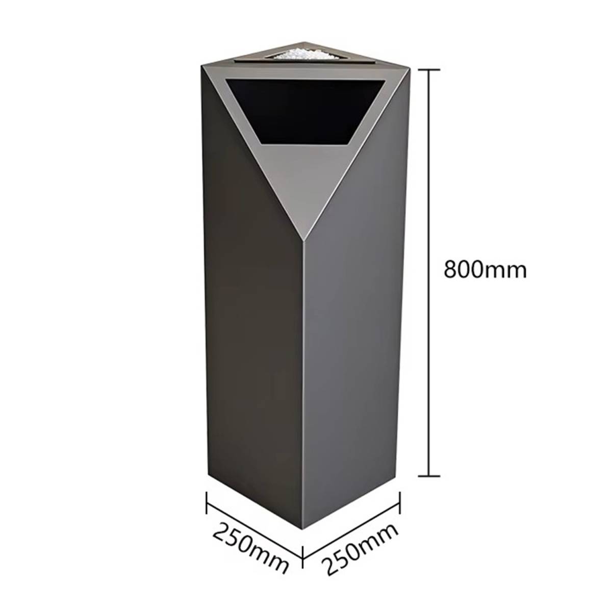 Урна пепельница напольная из нержавеющей стали...