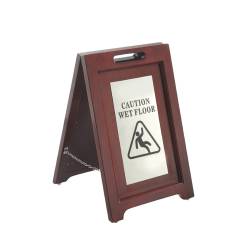 Табличка "Caution Wet...