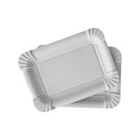 Тарілка паперова біла 100 шт (20 упаковок)