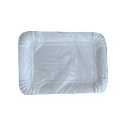 Тарелка бумажная белая 100... 2