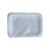 Тарілка паперова біла 100 шт (20 упаковок)