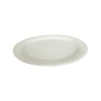 Тарелка бумажная ламинированная белая 100 шт (24 упаковки) 51371