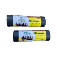 Пакети для сміття Економ Сервіс Діоніс чорні 120 л 10 шт (25 упаковок)