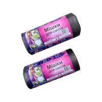 Мусорные пакеты Діоніс черные 35 л 50 шт (50 упаковок)