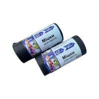 Пакети для сміття Діоніс чорні 60л 40шт (25 упаковок)