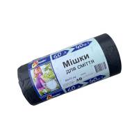 Пакеты для мусора Діоніс черные 60л 40шт (25 упаковок)