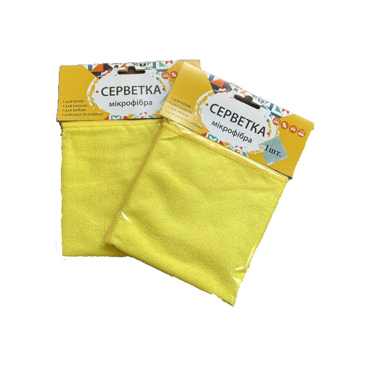 Серветка мікрофібра Зручні дрібниці 1 шт...