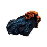 Рукавички 8311 ПВХ чорні (3 нитки 300 пар/уп)