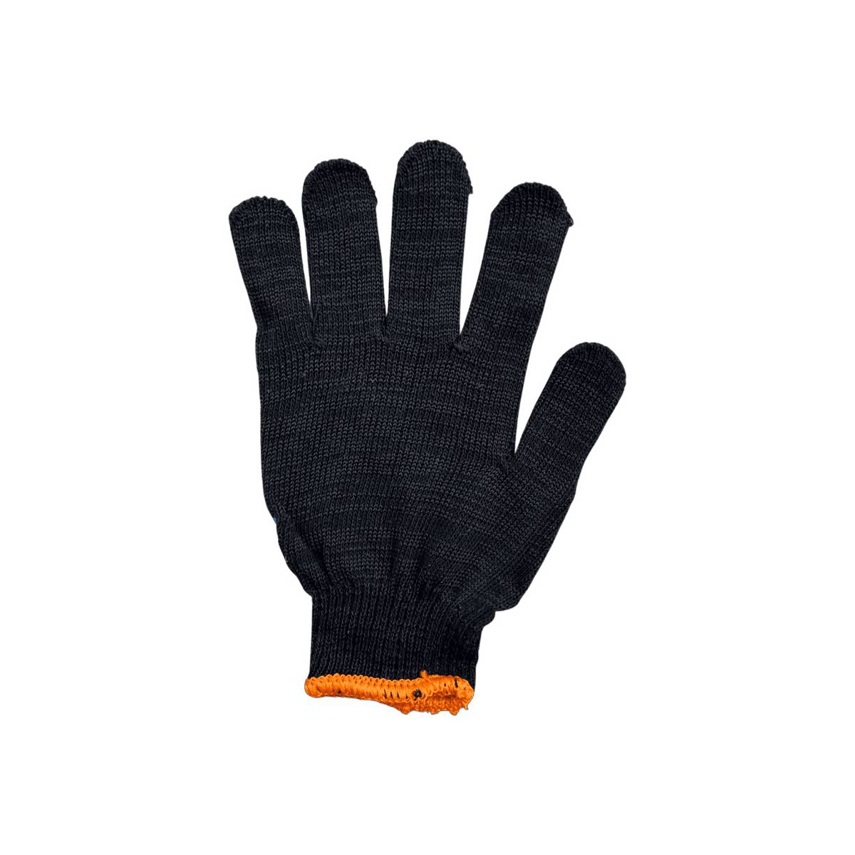 Перчатки 8311 ПВХ черные (3 нити 300 пар/уп)