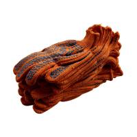 Рукавички 8312 ПВХ помаранчеві (3 нитки 300 пар/уп)