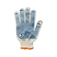 Перчатки 8510 ПВХ 5 нитей белые (250 пар/уп)