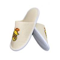 Тапочки дитячі 22 см із лляної тканини для готелів Kds-L2E5 HSG Тапочки дитячі 22 см із лляної тканини для готелів Kds-L2E5 HSG