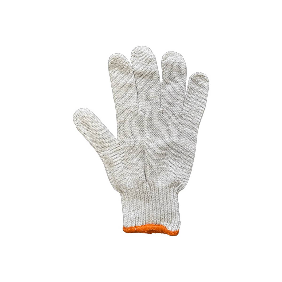 Перчатки 8600 без ПВХ 6 нитей белые (200 пар/уп)