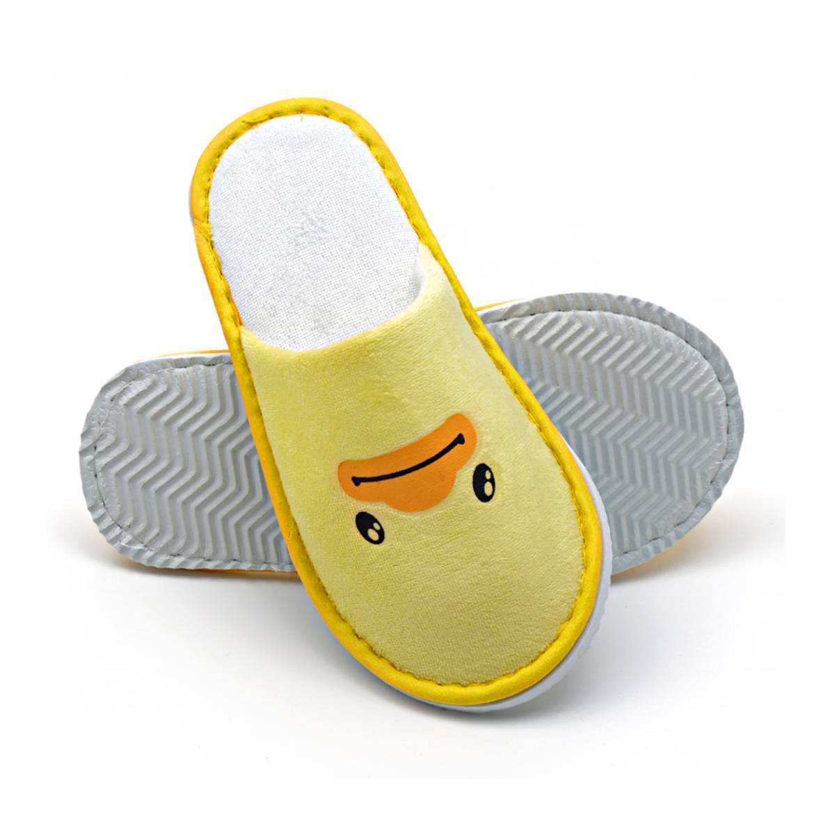 Тапочки детские 22 см велюровые для гостиниц Kds-V2E7 HSG