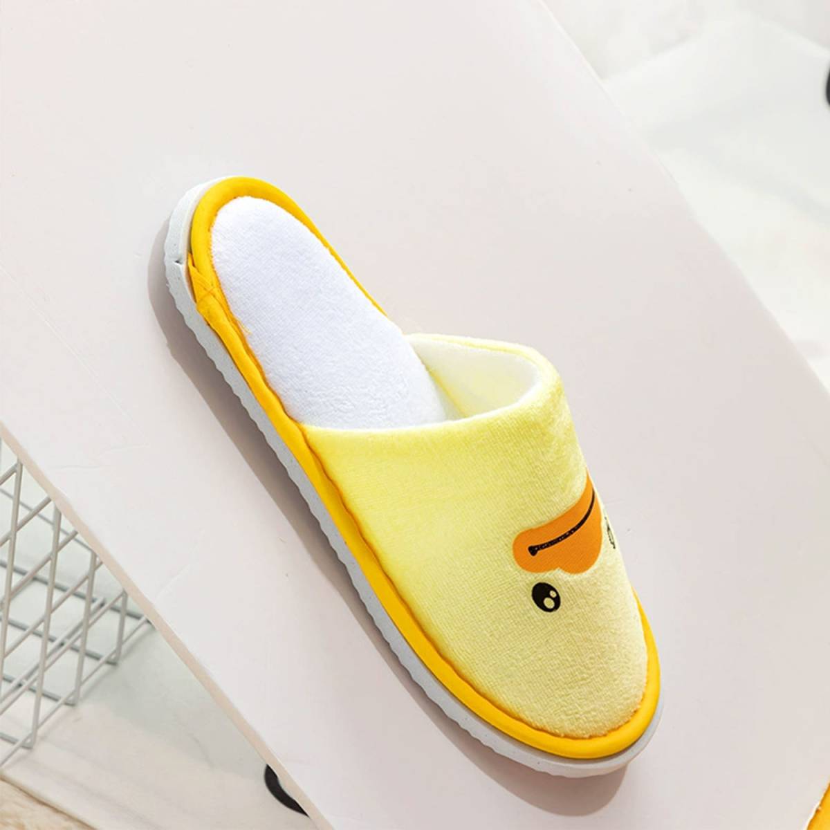 Тапочки детские 22 см велюровые для гостиниц Kds-V2E7 HSG