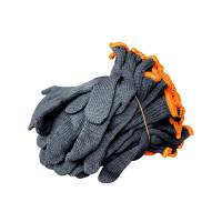 Рукавички 8601 без ПВХ 6 ниток чорні (200 пар/уп)