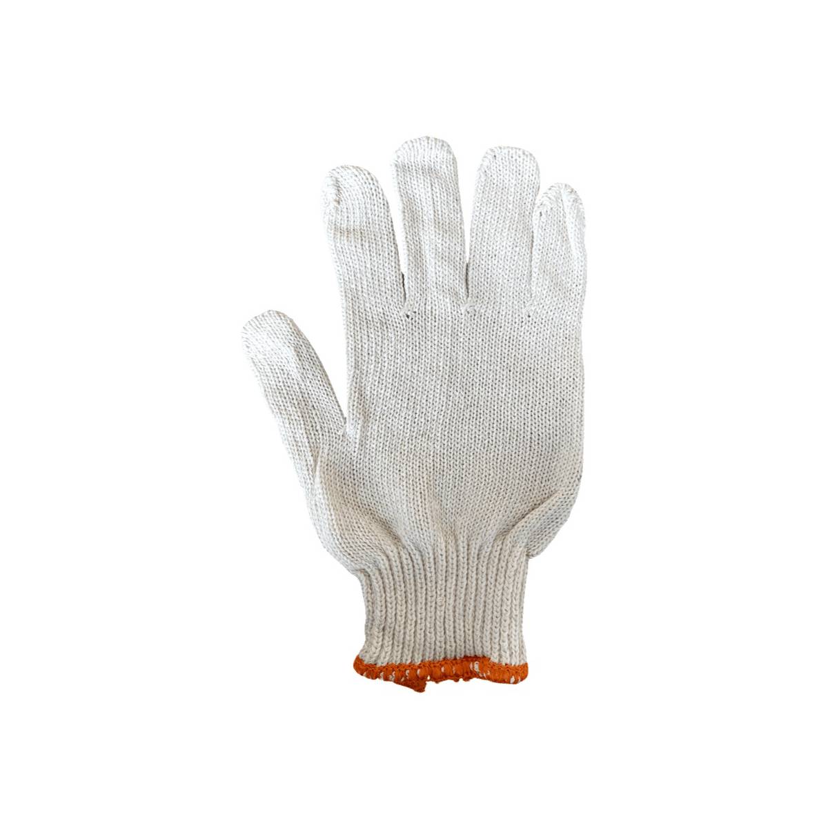 Перчатки 8610 ПВХ 6 нитей белые (200 пар/уп)