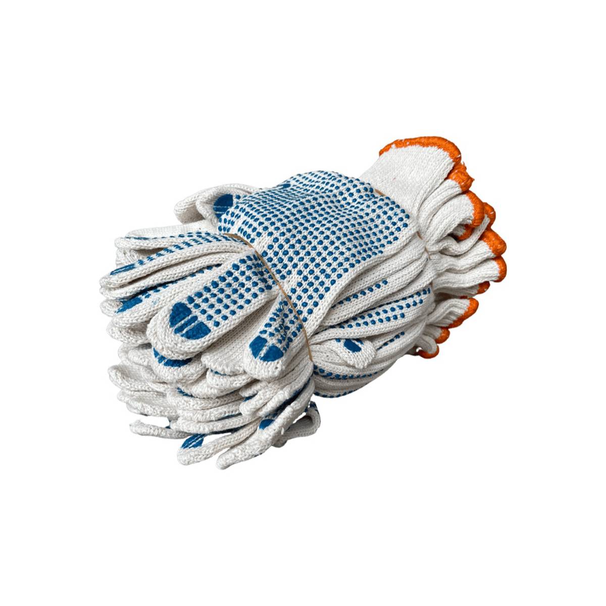 Перчатки 8610 ПВХ 6 нитей белые (200 пар/уп)