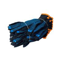 Перчатки 8611 ПВХ 6 нитей черные (200 пар/уп)