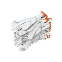 Перчатки 8700 без ПВХ 7 нитей белые (200 пар/уп)