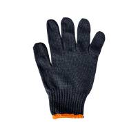 Перчатки 8701 без ПВХ 7 нитей черные (200 пар/уп)