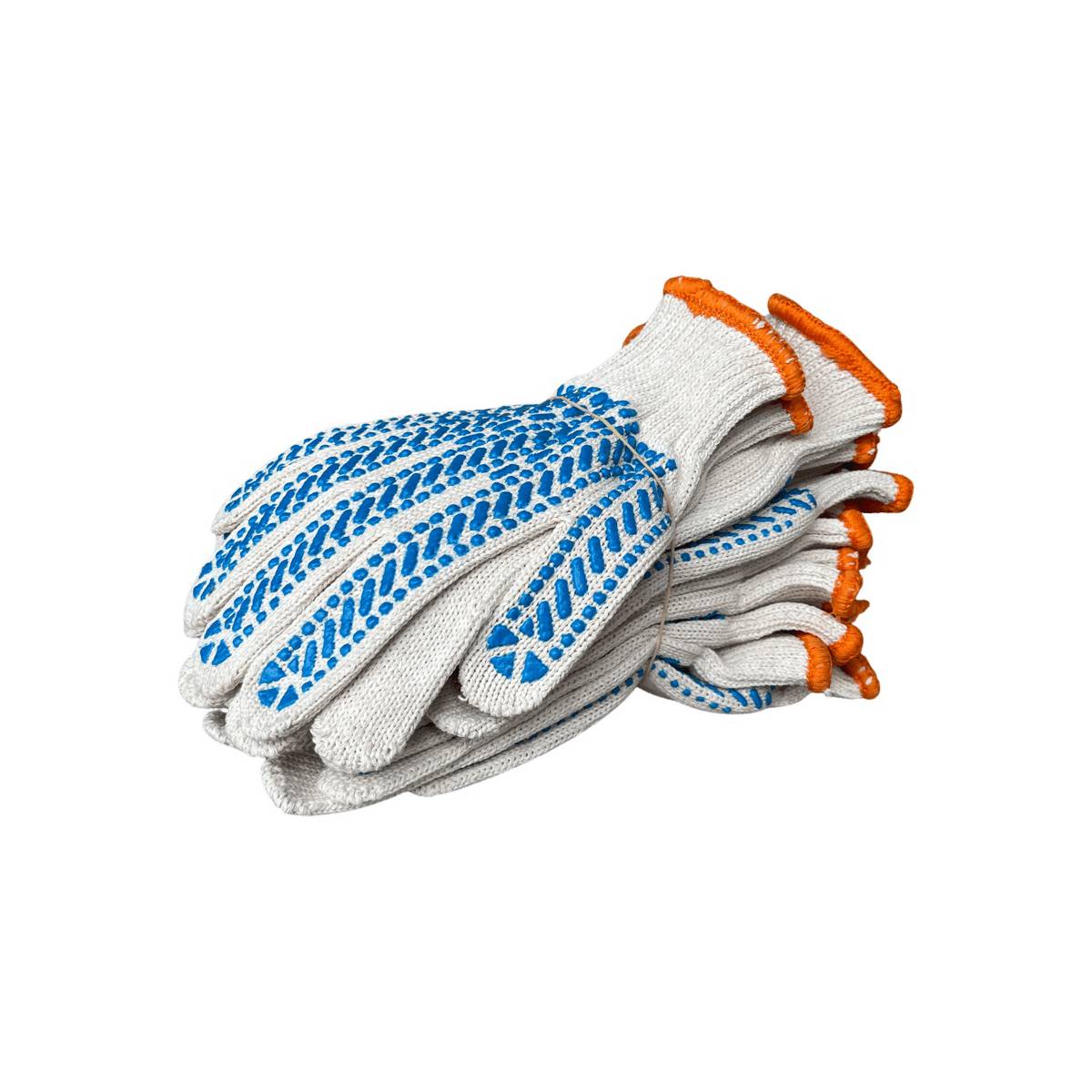 Перчатки 8710 ПВХ 7 нитей белые (200 пар/уп)