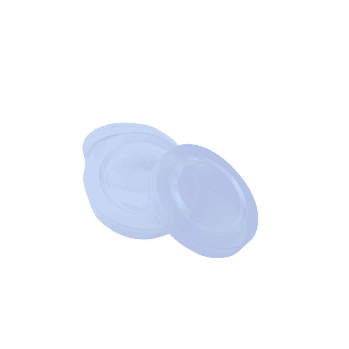 Кришка поліетиленова біла (400 шт/уп)