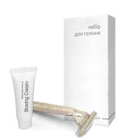 Набор для бритья Breathe ECO, биоразлагаемая бритва и крем 10 мл