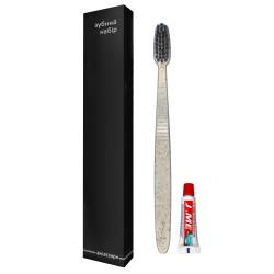 Зубний набір, ECO щітка та паста 5 гр. для готелів B black-DK5 ECO HSG 2