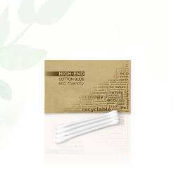 Набор косметических бамбуковых палочек High-End в бумажной упаковке Flow-Pack HEF-СP HSG 2