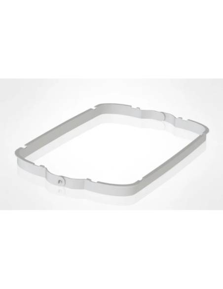 Урна для сміття 23л з кришкою та тримачем пакету для сміття