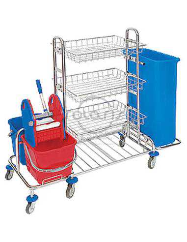 Тележка гостиничная для уборки...