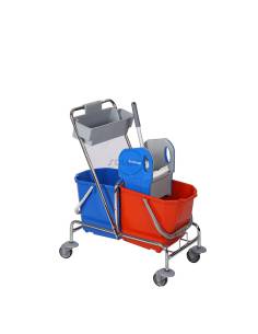 Тележка с металлической...