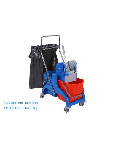 Тележка с пласт.рамой: 2 ведра 25 л., рамка для...
