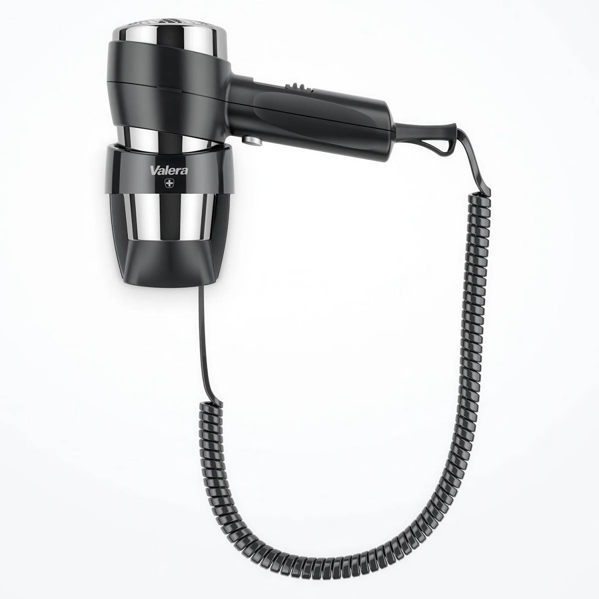 Фен Valera Action Super Plus 1600 Black настінний для готелів 542.06/038A Black Valera