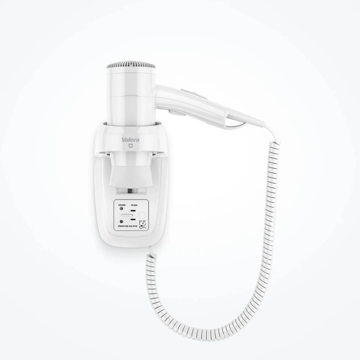 Valera Premium Protect 1200 Shaver фен настінний з розеткою для гоління 533.03/044.06 Valera