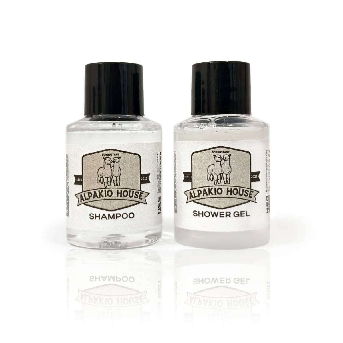 Гель 2в1 для волос и тела 30 мл с логотипом на...