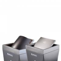 Кошик для сміття з поворотною кришкою Rixo Solido WB060G