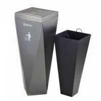 Кошик для сміття з поворотною кришкою Rixo Solido WB060G