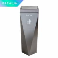 Кошик для сміття з поворотною кришкою Rixo Solido WB060G
