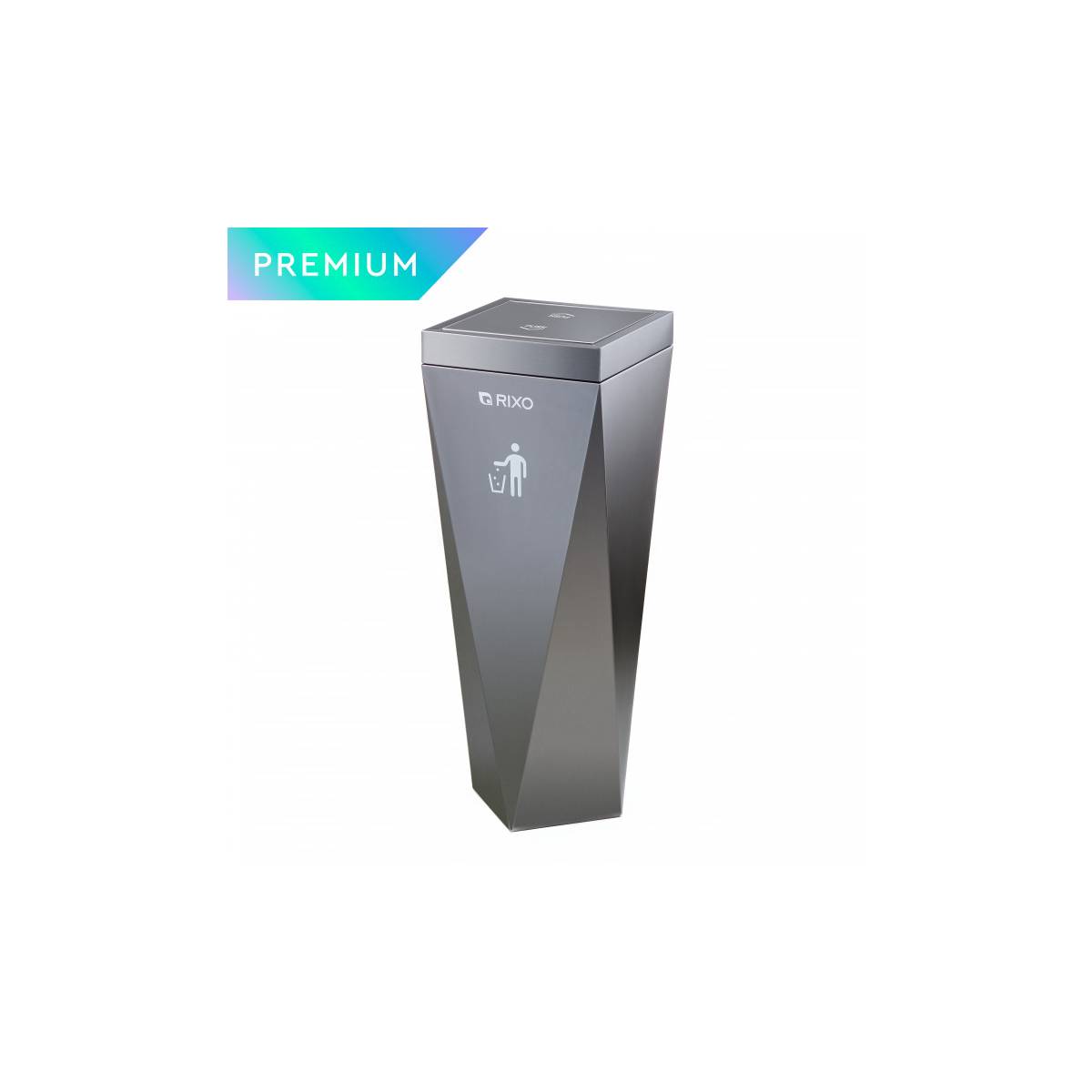 Кошик для сміття з поворотною кришкою Rixo...