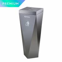 Корзина для мусора с поворотной крышкой Rixo Solido WB060G