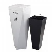 Кошик для сміття з поворотною кришкою Rixo Solido WB060W