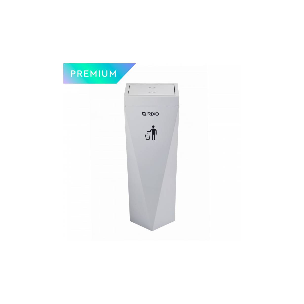 Кошик для сміття з поворотною кришкою Rixo...